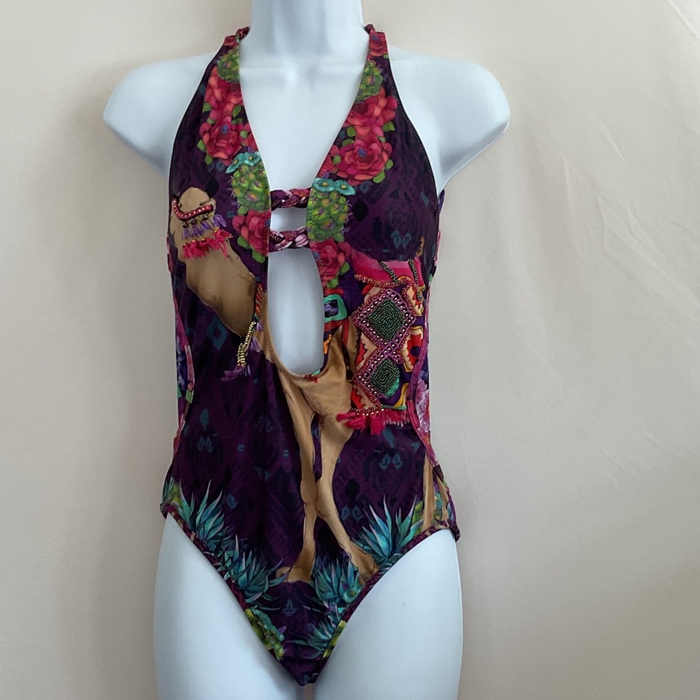 Agua Bendita Multicolor One Piece Swimsuit